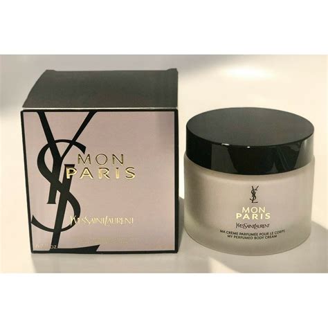 ysl paris lotion|yves saint laurent body cream.